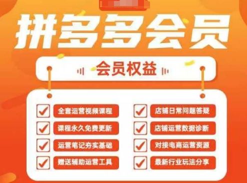 2025拼多多运营实战课,40节全流程教学,覆盖拼多多运营全链路-宇创网